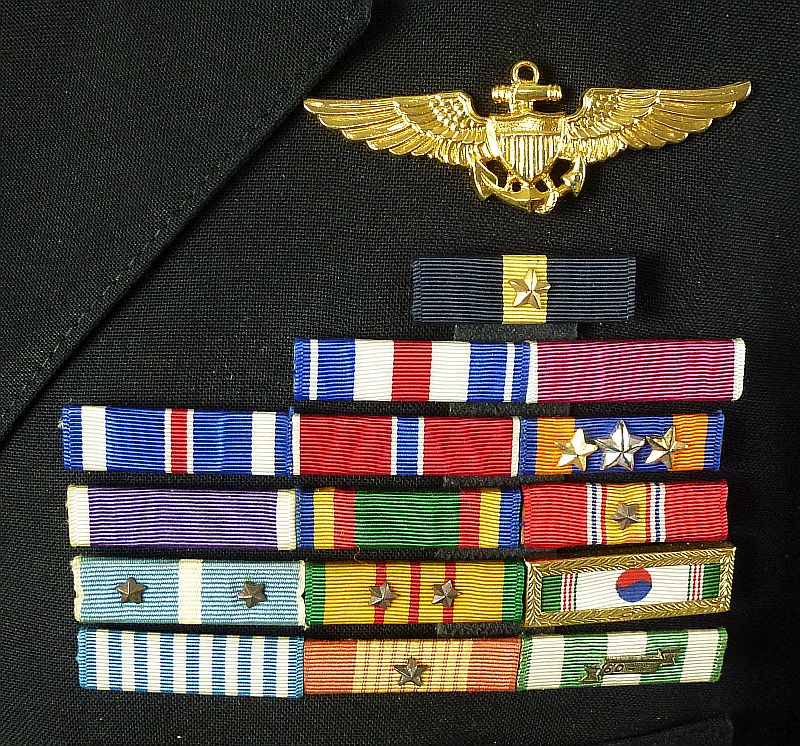 The Uniform of U.S. Navy Aviator Vice Admiral and Vietnam P.O.W. William P. Lawrence - Image 4
