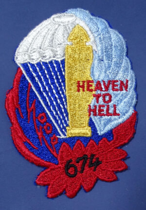 674th Airborne Field Artillery Battalion Patch
