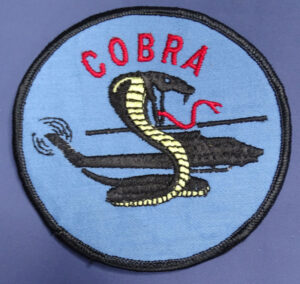 Vietnam Era Cobra Helicopter Patch