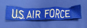 Vietnam Era Foreign Made Color U.S. Airforce Breast Tape Patch