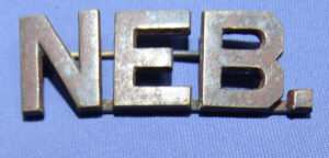 WWI Nebraska National Guard Officer's Collar Insignia