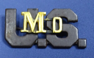WWI Maryland National Guard Officer's Collar Insignia