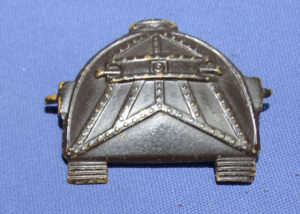WWI Tank Corps Officer's Collar Insignia - Front View