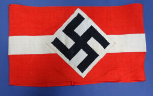 WWII German HJ Armband with RZM Tag