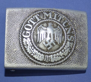 WWII German Army NCO/Enlisted Belt Buckle