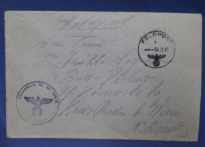 WWII German Feldpost Envelope