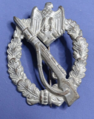WWII German Army Silver Infantry Assault Badge