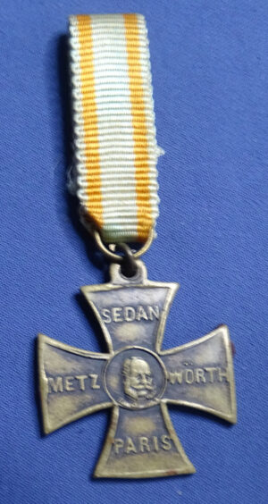 Franco - Prussian War Prussian Miniature Medal