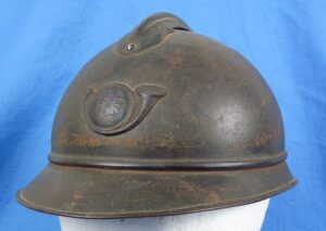 WWI French Chasseur “Light Infantry” Adrian Helmet