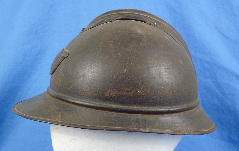 WWI French Chasseur “Light Infantry” Adrian Helmet - Image 6