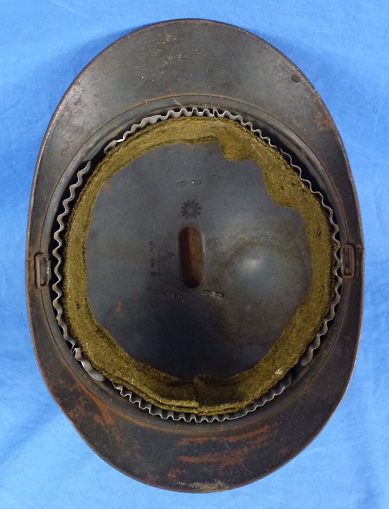WWI French Chasseur “Light Infantry” Adrian Helmet - Image 8