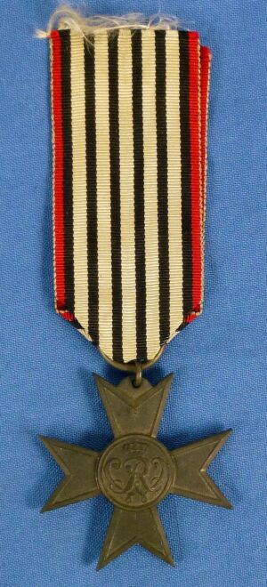 WWI Prussian Merit Cross for War Aid