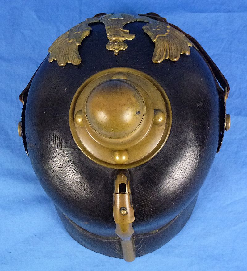 Prussian EM/NCO Reserve Artillery Pickelhaube - Image 6