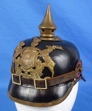 Württemberg EM/NCO Pickelhaube Unit Marked to the 127th (9th Württemberg) Infantry Regiment