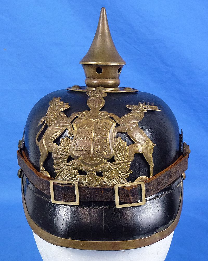 Württemberg EM/NCO Pickelhaube Unit Marked to the 127th (9th Württemberg) Infantry Regiment - Image 2