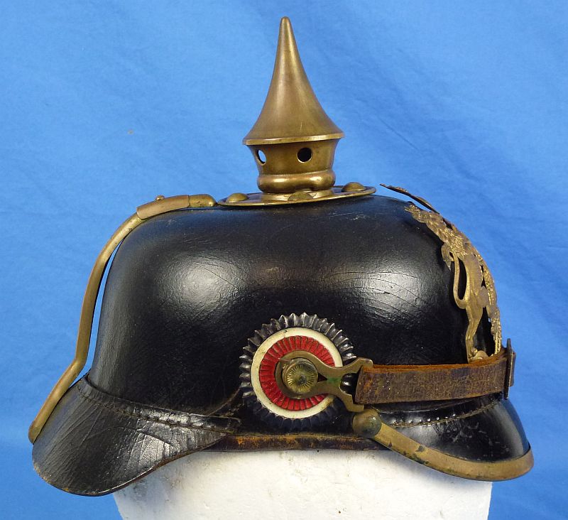 Württemberg EM/NCO Pickelhaube Unit Marked to the 127th (9th Württemberg) Infantry Regiment - Image 3