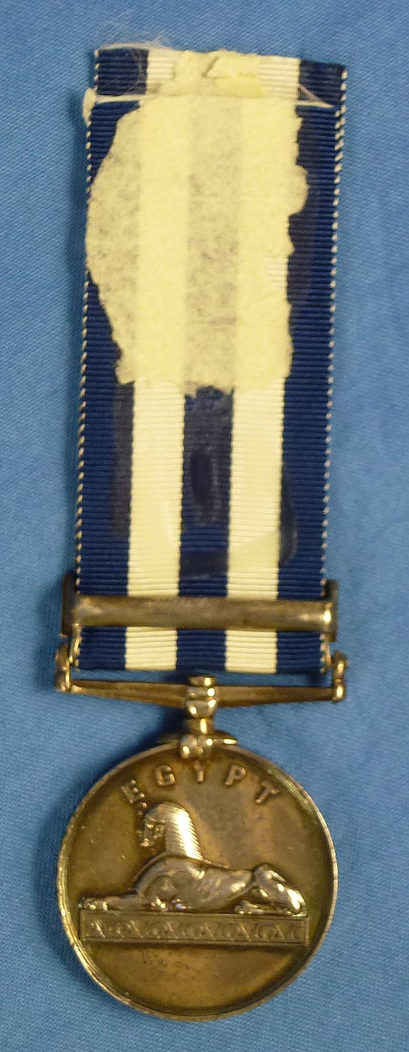 British Egypt Medal 1882-1889 with "Tamaai" Clasp to the Royal Marines - Image 3