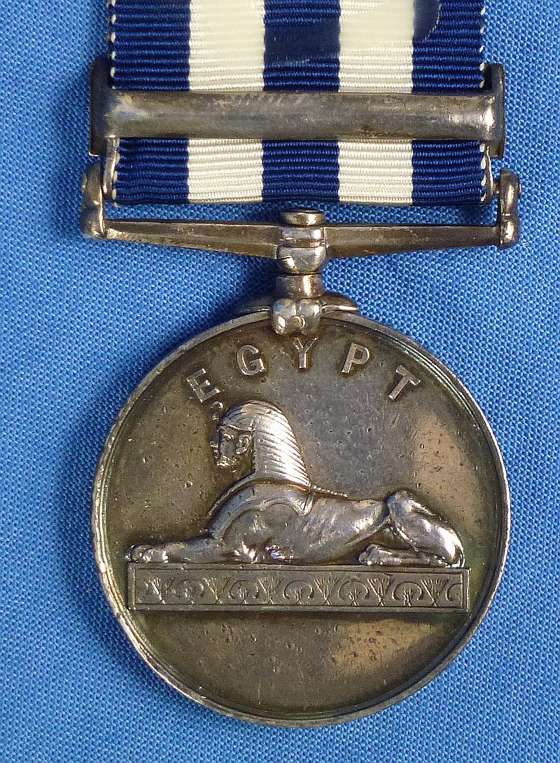 British Egypt Medal 1882-1889 with "Tamaai" Clasp to the Royal Marines - Image 4