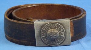 1915 Dated Bavarian EM/NCO Belt and Buckle