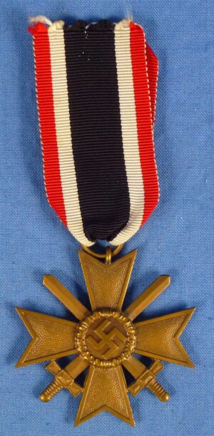 1939 War Merit Cross Second Class with Swords in Tombac