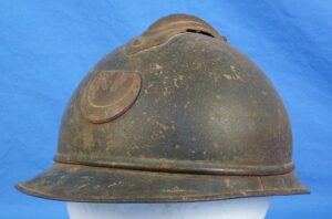 WWI French North African Zouaves and Tirailleurs Model 1915 Adrian Helmet