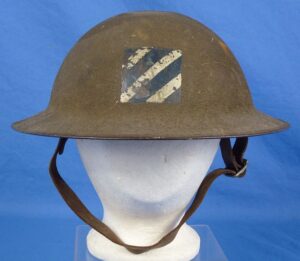 WWI Third Division Model 1917 Combat Helmet