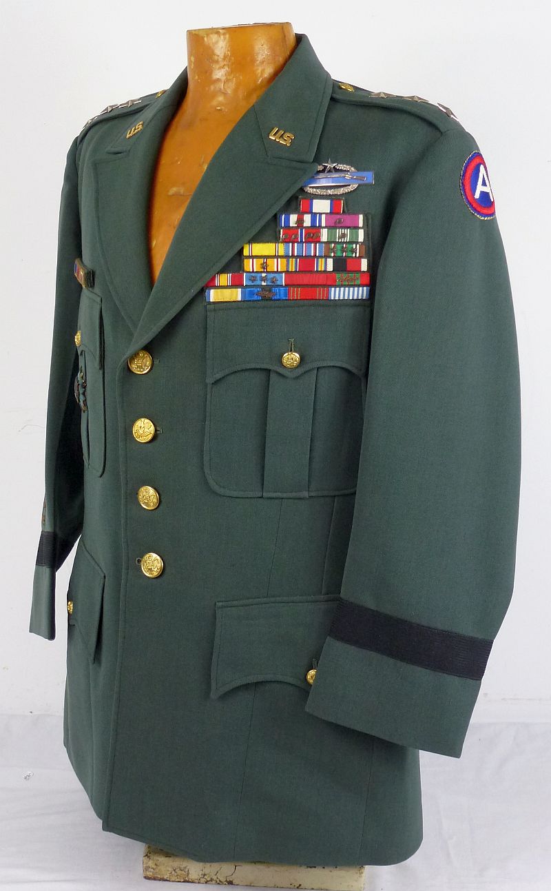 zara velvet dress green Original U.S. Vietnam War Army General Robert Jefferson Wood Class A G –  International Military Antiques