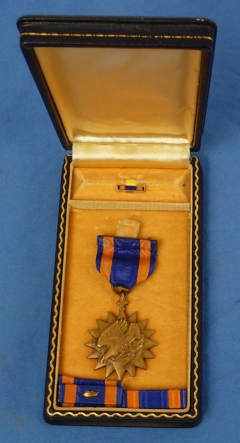 Cased and Named Berlin Air Lift Air Medal Group with "Operation Vittles" Documents - Image 2