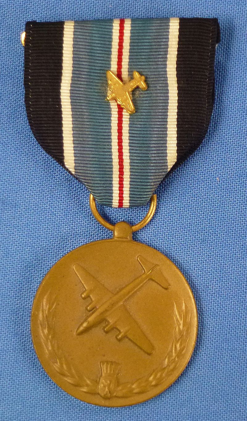 Cased and Named Berlin Air Lift Air Medal Group with "Operation Vittles" Documents - Image 7