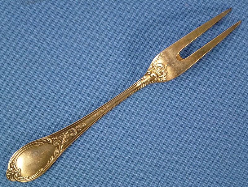 Small Reichsmarschall Hermann Goring Silver Service Fork - Image 2