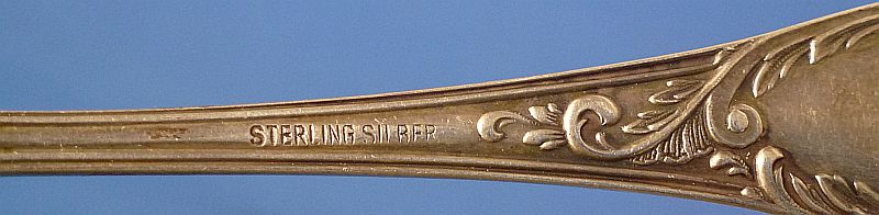 Small Reichsmarschall Hermann Goring Silver Service Fork - Image 5