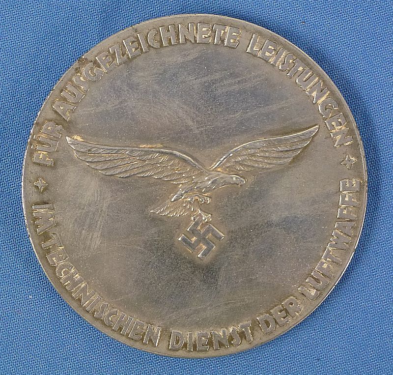 Cased Luftwaffe Hermann Goring Medal for Technical Achievement - Image 3