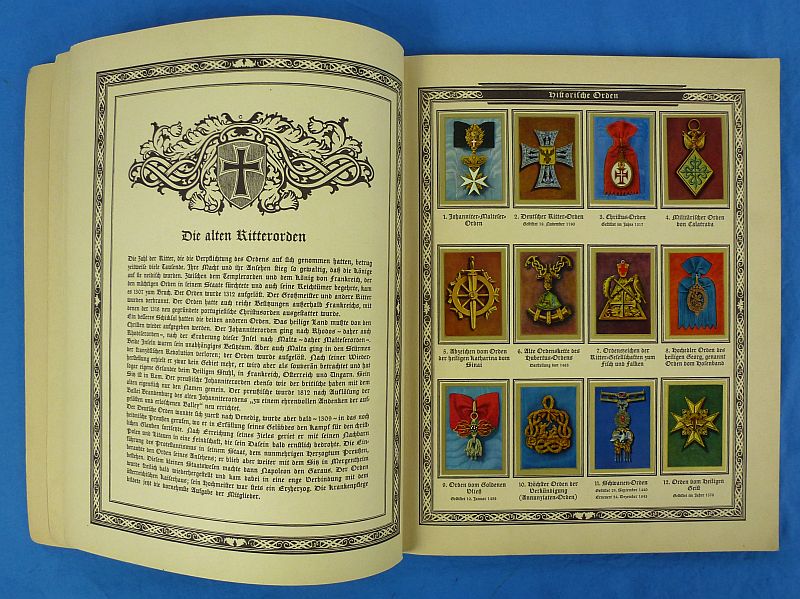 "Orden" Cigarette Card Album - Image 4