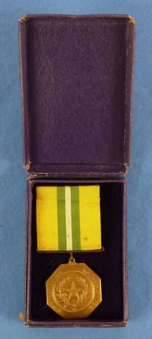 Boxed WWI Texas Congressional Cavalry Medal