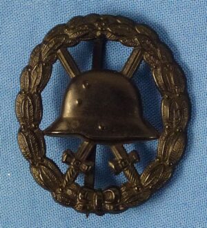 WWI Pierced Black Wound Badge