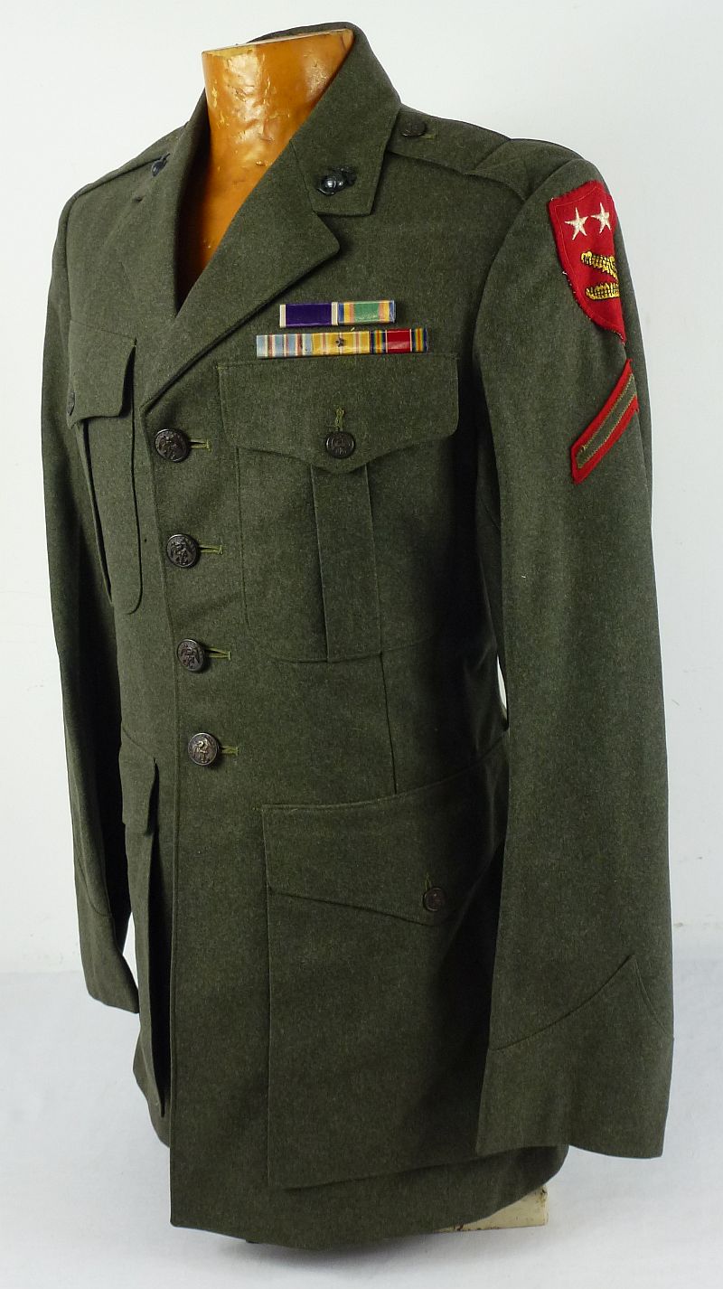 marine dress green uniform Took The Right Turn Hunter Green Cotton Puff Sleeve Mini Dress main image 1