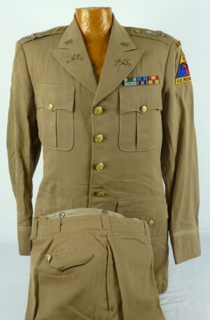 Named Post WWII First Armored Division Colonel's Uniform