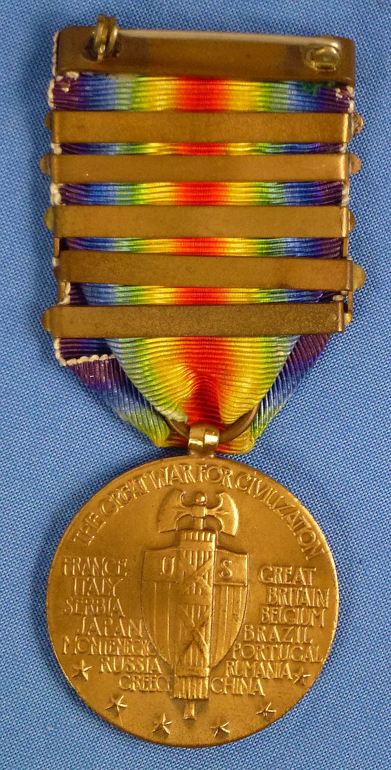 WWI and WWII Father and Son Purple Heart Medals Groups - Image 7