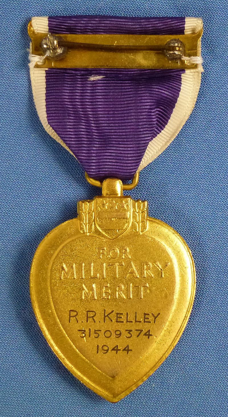 WWI and WWII Father and Son Purple Heart Medals Groups - Image 14