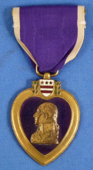 Named WWI 1st Division Purple Heart #971
