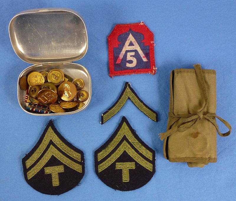 Identified Cased Bronze Star Group to a WAAC in Italy - Image 10