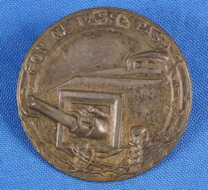 WWII French Maginot Line Badge