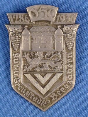 1936 650th Anniversary of Bad Bergzabern Tinnie