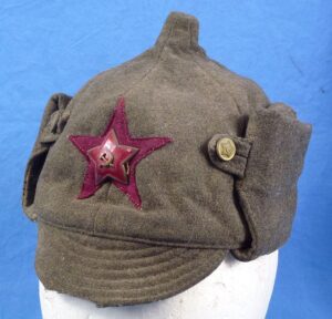 WWII Soviet NKVD Budyonovka Cap