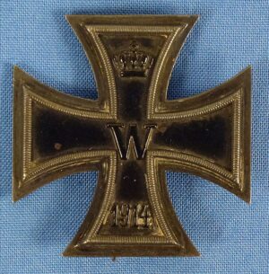 1914 Iron Cross First Class by Gebruder Friedländer