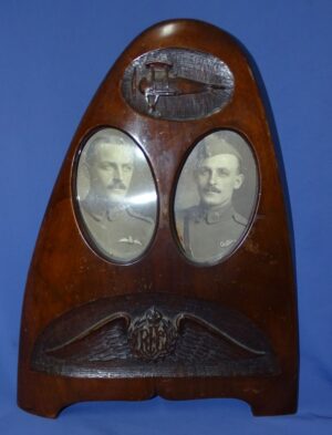 WWI Royal Flying Corps Propeller Picture Frame