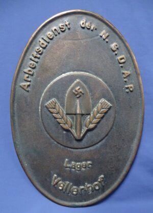 RAD Lager Vellerhof Wall Plaque - 6 X 9 inches