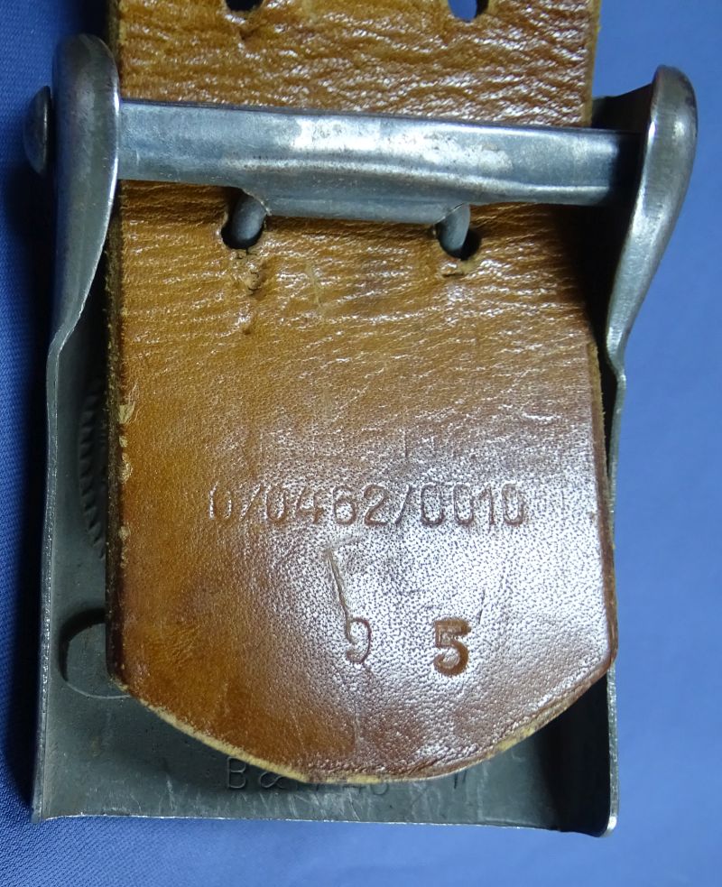 WWII German Army EM/NCO Belt & Buckle - B & N 40 - Image 3