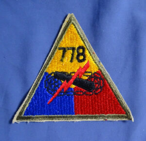 778th Armored Patch