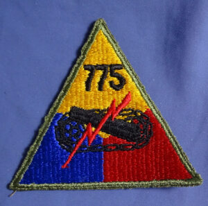 775th Armored Patch